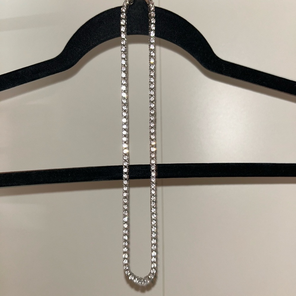 Elegant Moissanite tennis Necklace
